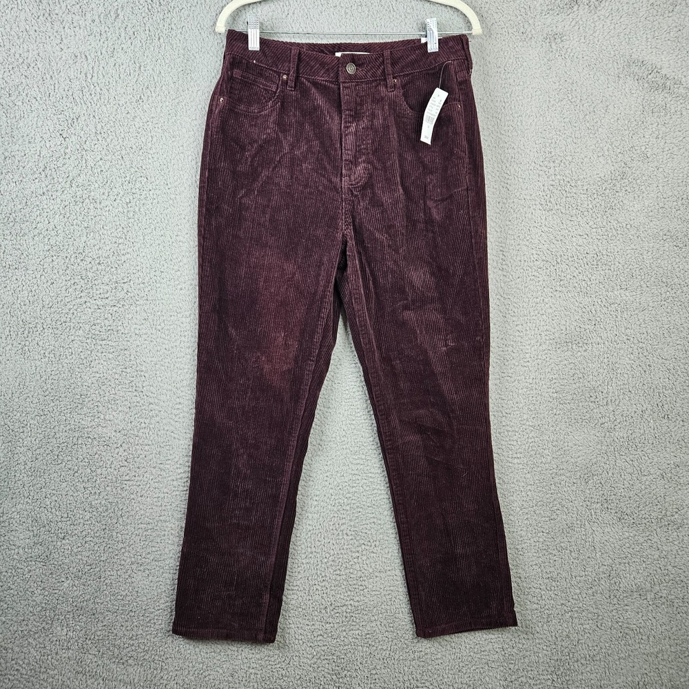 PACSUN Mom Boysenberry Corduroy 100% Cotton Pant Size 29 Nwt